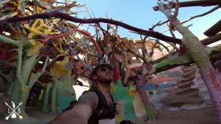 Leaving a piece of myself behind on Salvation Mountain California
