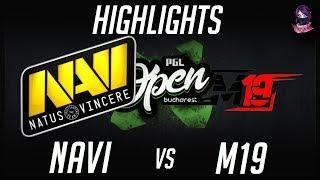 NaVi vs M19 PGL Open Bucharest Quali Highlights Dota 2 by Time 2 Dota #dota2