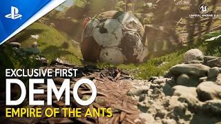 EMPIRE OF THE ANTS New Gameplay Demo  Game like TOTAL WAR with INSANE GRAPHICS in Unreal Engine 5