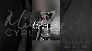 Miley Cyrus Joan Jett Kilotile - Bad Karma Short