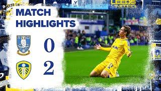 Highlights  Sheffield Wednesday 0-2 Leeds United  Brenden Aaronson and Dan James goals