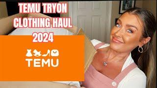 NEW TO TEMU CLOTHING AND FASHION  TEMU TRY ON CLOTHING HAUL  HOTMESS MOMMA VLOGS