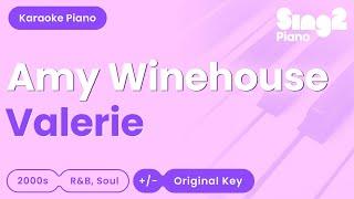 Amy Winehouse - Valerie Piano Karaoke