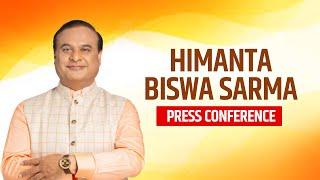 LIVE Assam CM Himanta Biswa Sarma Addresses Press Conference  Guwahati  BJP