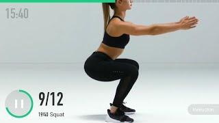 Fast Fat Burning - Bodyweight Training - 141 Calories - Level K3