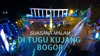 Suasana Malam Di Tugu Kujang Bogor