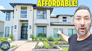 Inside Massive Houston Texas New Construction Homes for Cheap