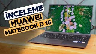 HUAWEI MATEBOOK D 16 2024 Laptop İnceleme - Hem eğlence hem iş için fiyat-performans