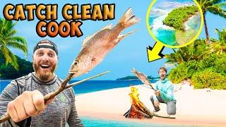 TINY ISLAND Catch Clean Cook Fishing CHALLENGE MULTI SPECIES