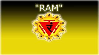 MANTRA RAM. Chakra plexo solar. MANIPURA