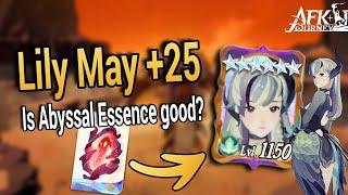 +25 Lily May We use my ABYSSAL ESSENCE - AFK Journey