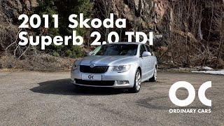 In Detail  2011 Skoda Superb 2.0 TDI 170 HP  POV Passenger Test Drive