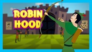 Robin Hood - Bedtimes Story For Kids  English Moral Stories For Kids  T Series Kids Hut Stories
