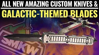 All New Amazing Custom Knives & Galactic-Themed Blades