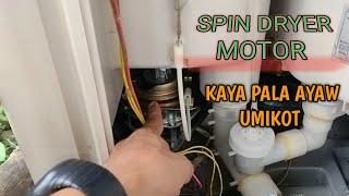 AYAW UMIKOT ANG SPIN DRYER MOTORPAANO AAYUSIN#youtube #youtubetrending #youtubeviralvideo