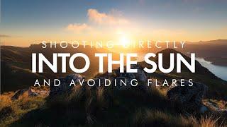 Landscape Photography  Shooting Directly Into the Sun and Avoiding Lens Flare