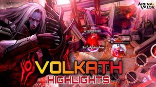 Volkath Highlights  Part - 1  The Invincible Demon Lord  Liên Quân Mobile  AoV  RoV