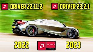 AMD Driver 23.2.1 vs 22.11.2 Performance Comparison