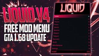 Liquid Mod Menu - GTA 5 Online 1.68 UPDATE  FREE Mod Menu