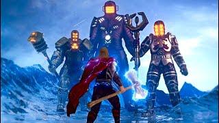 Thor vs CELESTIALS Arishem The Judge & Eson the Searcher EPIC Battle  Part 2