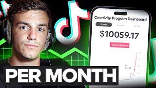 Easiest Way To Make $10kMonth In 2024 TikTok Creativity Program