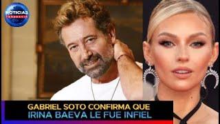 Gabriel Soto confirma que Irina Baeva le fue infiel #gabrielsoto #irinabaeva #noticiastendencia