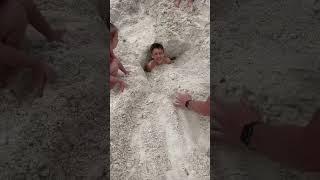 I got buried alive in Sand couldn’t get out ￼