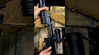 Standalone M203 40MM Grenade Launcher With Extendable Stock ASMR