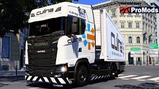 ETS2 ProMods 2.70 - NEW Scania 770S SUPER V8 durch Frankreich 2753 EURO TRUCK SIMULATOR 2