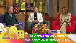 Julio César Chávez y su esposa nos platicaron de su reality familiar  Ventaneando