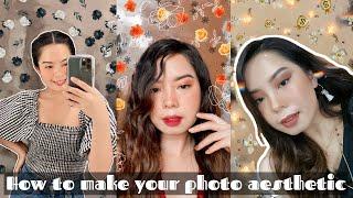 How to make your photo aesthetic  MEITU APPS