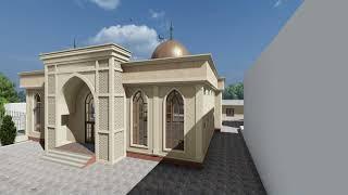 мечеть 3д проектmasjid loyihasi