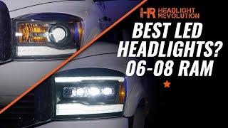 Whats the Best LED Headlight for the 2006 -2008 HD Ram?  Headlight Revolution