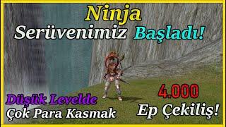 Ninja Serüvenimiz Hızla Başladı I Başlangıca Özel 4.000EP ÇEKİLİŞ I Metin2 Ruby Sıfırdan Ninja #1