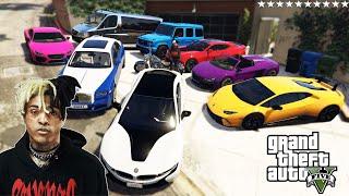 GTA 5 Stealing XXXTentacions Luxury Cars With Franklin  Real Life Cars #61