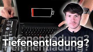 Laptop Akku funktioniert nicht? - Tiefenentladener Akku noch zu retten? - Tipps und Tricks