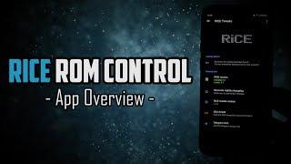 RiCE Tweaks  Renovate ICE ROM Control App