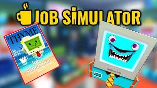 Simulating an Office Job in Year 2025  Working for ChatGPT in Job Siulator VR