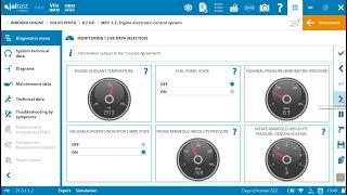 Volvo Penta 8.2 Diagnostics on Jaltest Diagnostic Tool