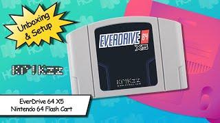 EverDrive 64 X5  N64 Flash Cart  Krikzz  Unboxing & Setup Guide