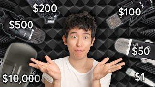 $1 Microphone VS $10000 Microphone  ASMR