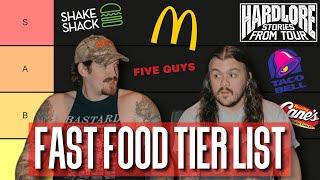 HardLore The Official Fast Food Tier List