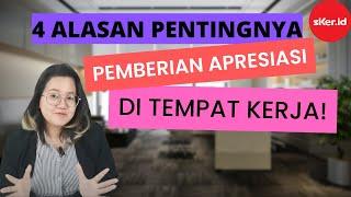 4 Alasan Pemberian Apresiasi Penting di Tempat Kerja