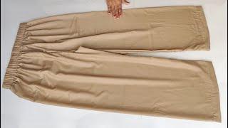 Very Easy and Comfortable Palazzo Pant Cutting and stitching  Palazzo Pant Trouser