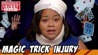 Suing For $1000000 Over A Magic Trick  Personal Injury Court