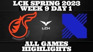 KDF vs DRX - ALL GAMES Highlights  Week 9 Day 1 LCK Spring 2023  By Pro Esports Highlights