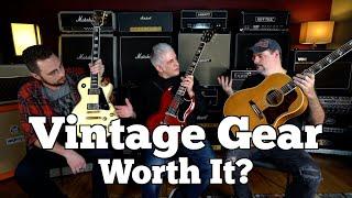 Is Vintage Gear Worth The Money? A Look at Gibson Fender & PRS