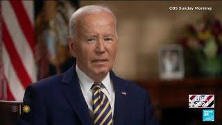 Joe Biden admet avoir jeté léponge sous pression de son camp démocrate • FRANCE 24