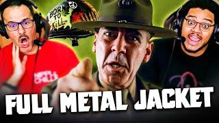 FULL METAL JACKET 1987 MOVIE REACTION FIRST TIME WATCHING Vincent DOnofrio  Stanley Kubrick
