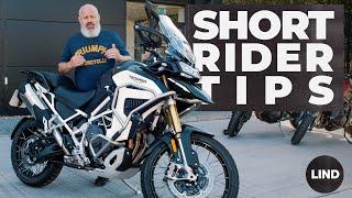 Am I too Short to Ride an Adventure Bike?